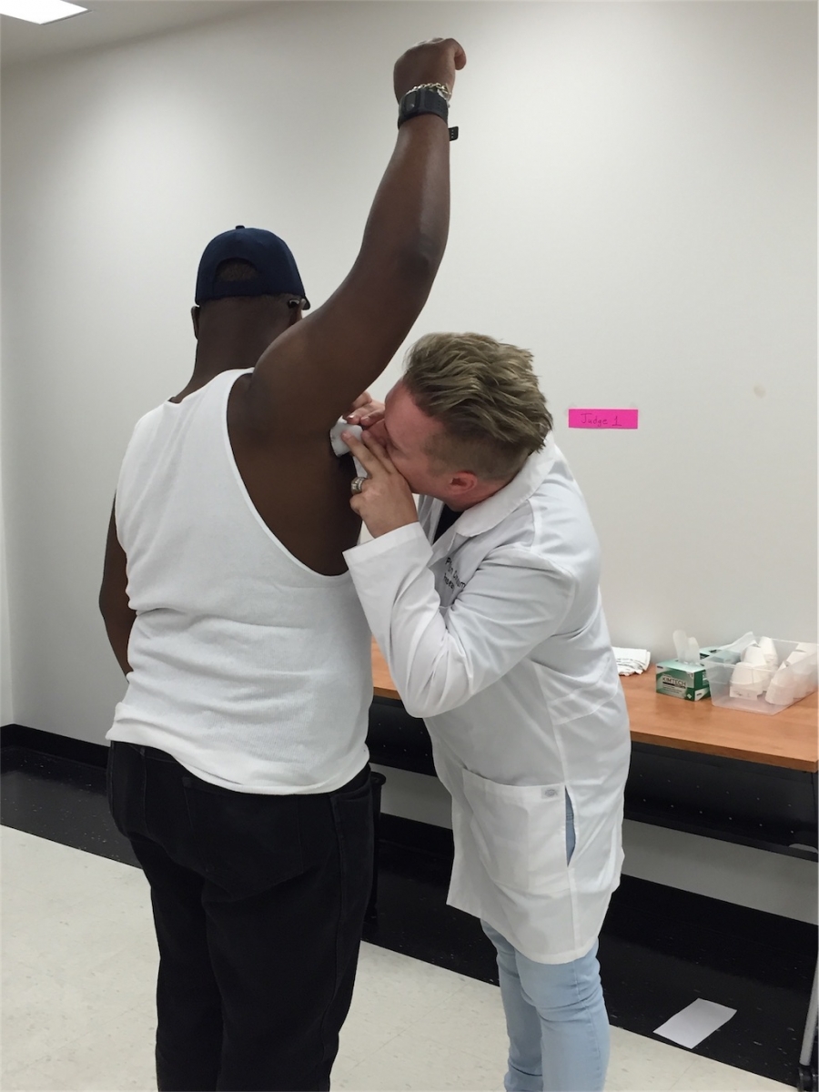 Deodorant Testing & Antiperspirant Testing Hot Room Clinical Trials