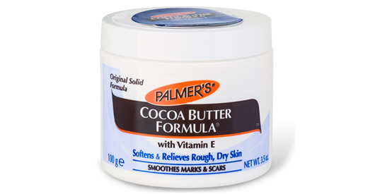 clinical testing of palmers cocoa butter